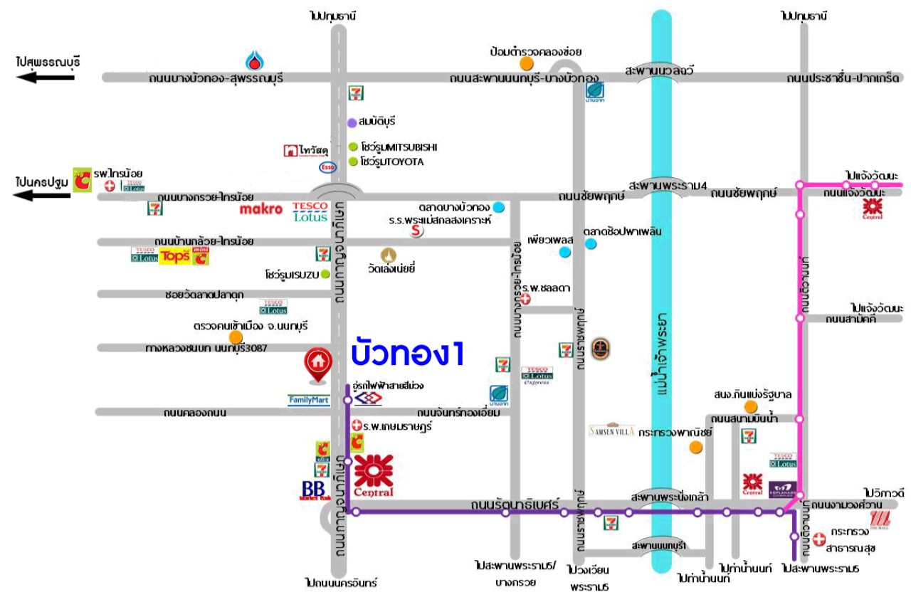 *****ทาวน์เฮ้าส์มือสอง ม.บัวทอง1 กาญจนาภิเษก เนื้อที่ 16 ตร.ว. ฟังก์ชัน 2 ห้องนอน 2 ห้องน้ำ บ้านพร้อมเข้าอยู่ บนทำเลศักยภาพ ทำเลทอง!! เดินสะดวก เชื่อมต่อถนนหลายเส้นทาง ใกล้รถไฟฟ้าสายสีม่วง "สถานีคลองบางไผ่" ราคาสุดคุ้ม ห้ามพลาด!